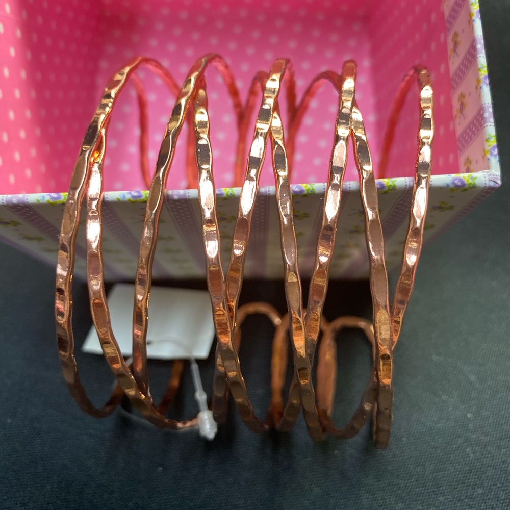 Rose Gold cuff bracelet